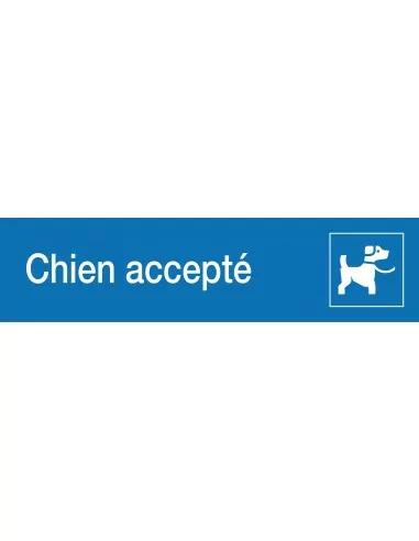 Chien accepté