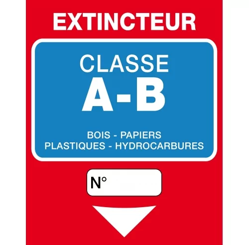 Extincteur classe AB