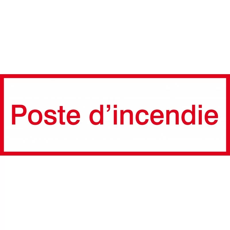 Poste d'incendie