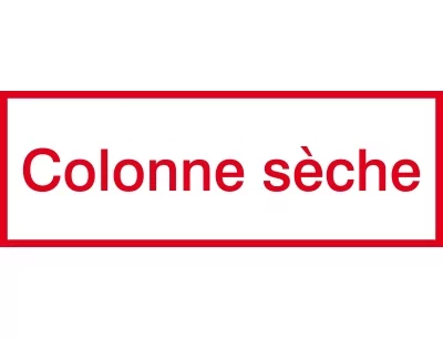 Colonne sèche