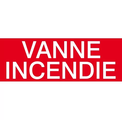 Vanne incendie