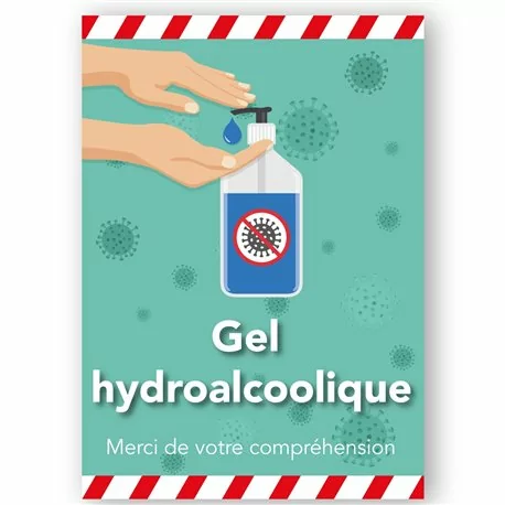 Gel Hydroalcoolique à disposition