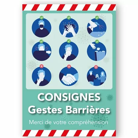 Consignes Gestes Barrière