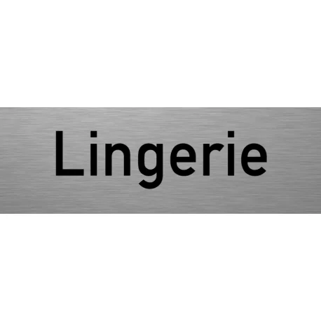 plaque lingerie