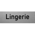 plaque lingerie