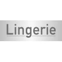 Plaque lingerie plexiglas