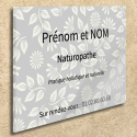 Plaque en plexiglas à personnaliser