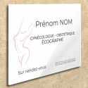 Plaque en plexiglas à personnaliser