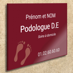 Plaque en plexiglas à personnaliser