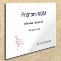Plaque en plexiglas à personnaliser