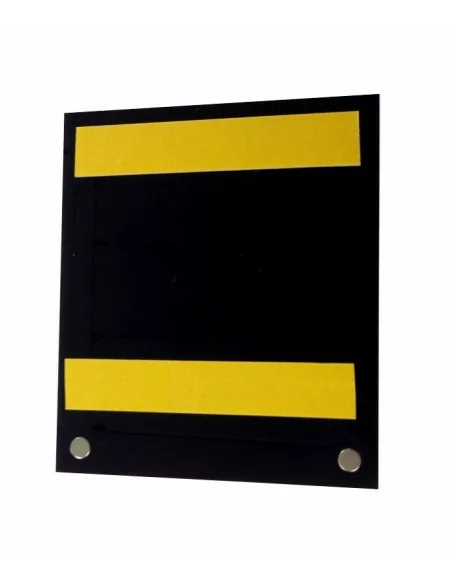 Plaque de porte Plexiglas + aimants